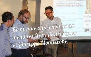 Intronisations Yves Kaltenrieder et Giuseppe Monteleone
