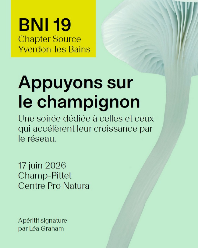 BNI-19 Appuyons sur le champignon BNI-19 Appuyons sur le champignon